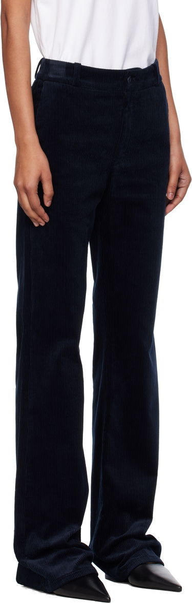 Hlače A.P.C. A.P.C. Rosemary Corduroy Flare Trousers Mornarica | COHBB-F08502, 1