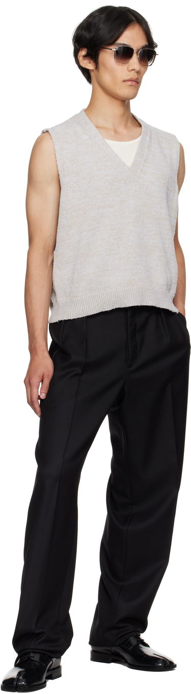Telovnik Maison Margiela Maison Margiela Knit Vest Bež | S50FB0115 M13152, 3
