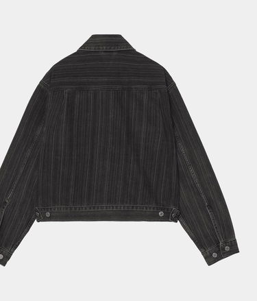 Jakna Carhartt WIP Rylan Stripe Jacket Črna | I035571_9, 1