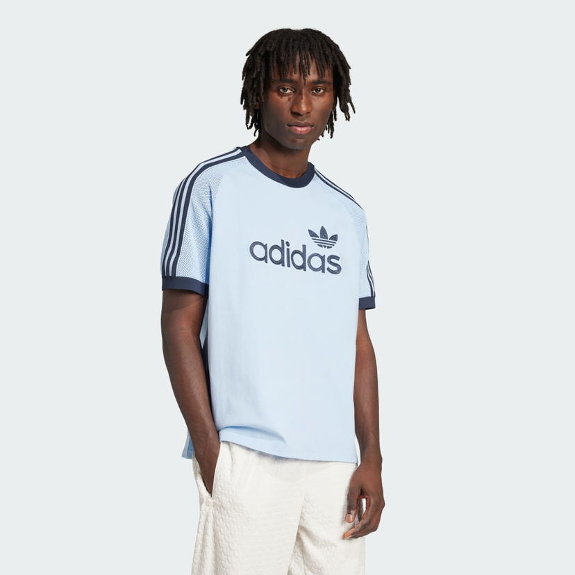 Majica adidas Performance Premium Knitted T-Shirt Modra | JN5557