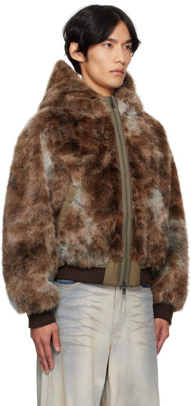Jakna Andersson Bell Andersson Bell Vanessa Faux-Fur Jacket Rjava | awa728w, 1