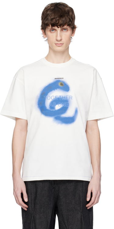 Majica ADER ERROR ADER error 0107 Together As One Graphic T-Shirt Bela | BO01SSTS0107OW, 0