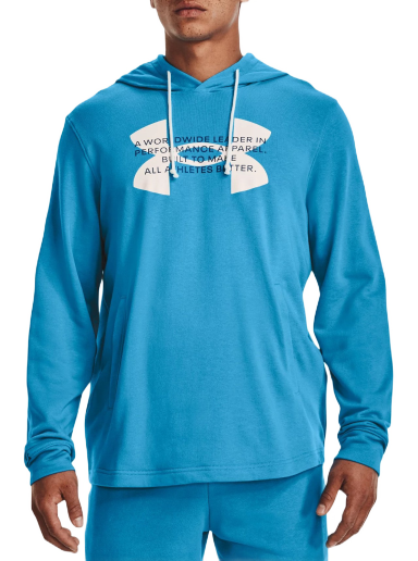 Pulover Under Armour Hoodie Rival Terry Logo Modra | 1373382-419