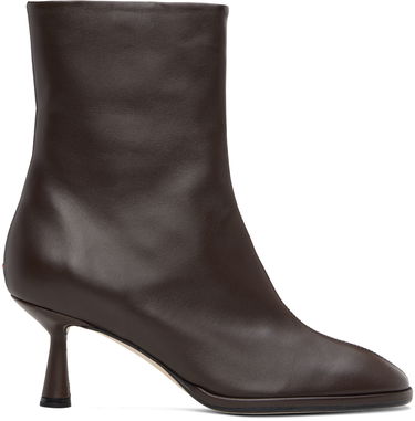 Oblačila Aeyde Aeyde Dorothy Ankle Boots Rjava | A11-AB-IRNR65ST99-FW24-953-007, 0