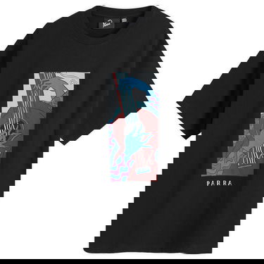 Majica By Parra Parra Strings T-Shirt Črna | 52305, 0