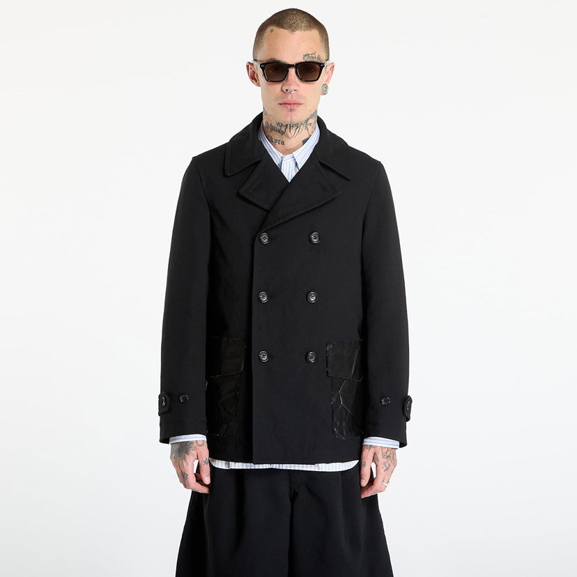 Plašči Comme des Garçons Comme des Garçons SHIRT Double Breasted Coat Črna | FP-C501-W25 Black