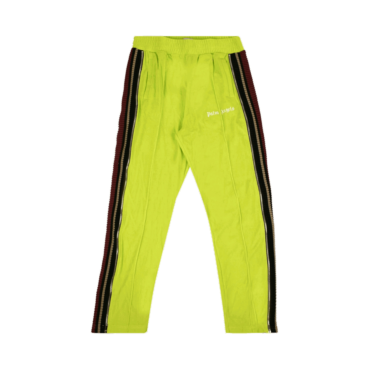 Hlače Palm Angels Velour Side Stripe Track Pants Rumena | PMCA007F194690074101, 0