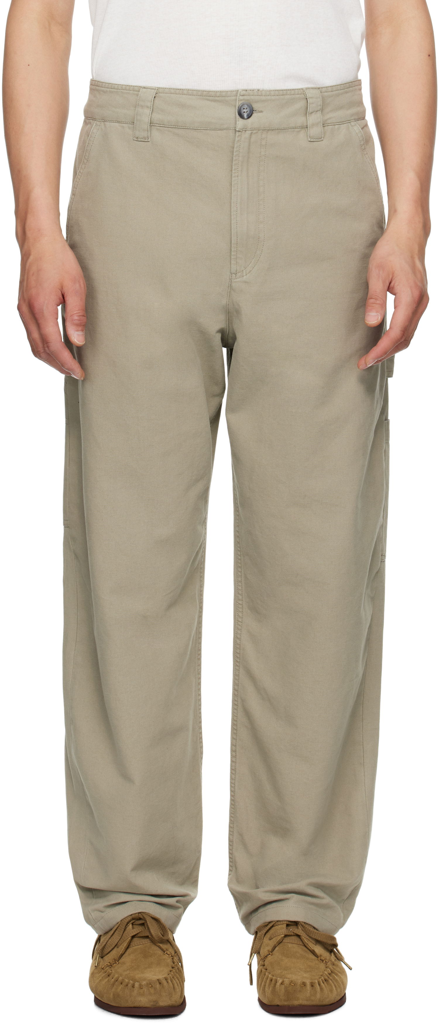 Cargo hlače A.P.C. A.P.C. Fergus Pants Bež | COGBJ-M08500, 0