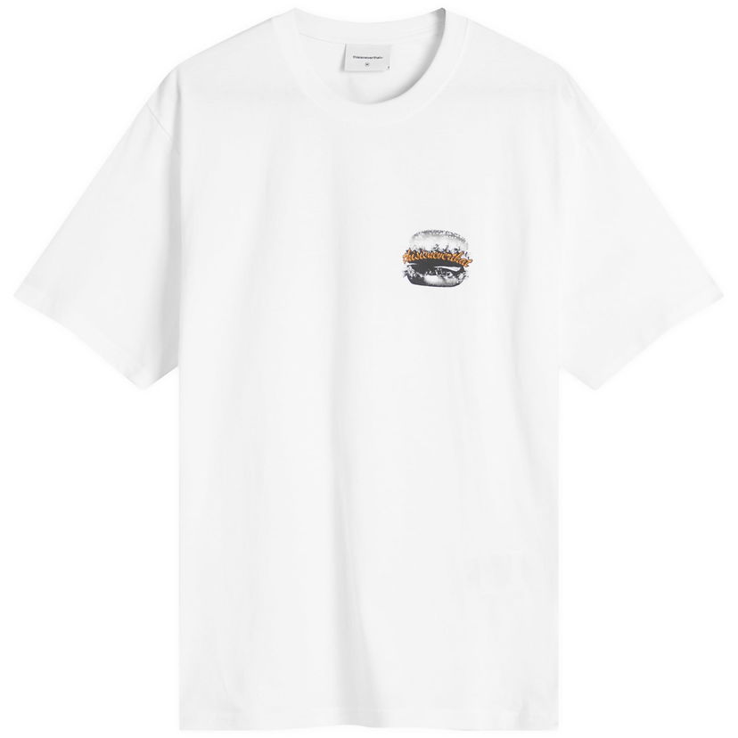 Majica thisisneverthat thisisneverthat Hamburger Graphic T-Shirt Bela | TN251TTSST38-WHT