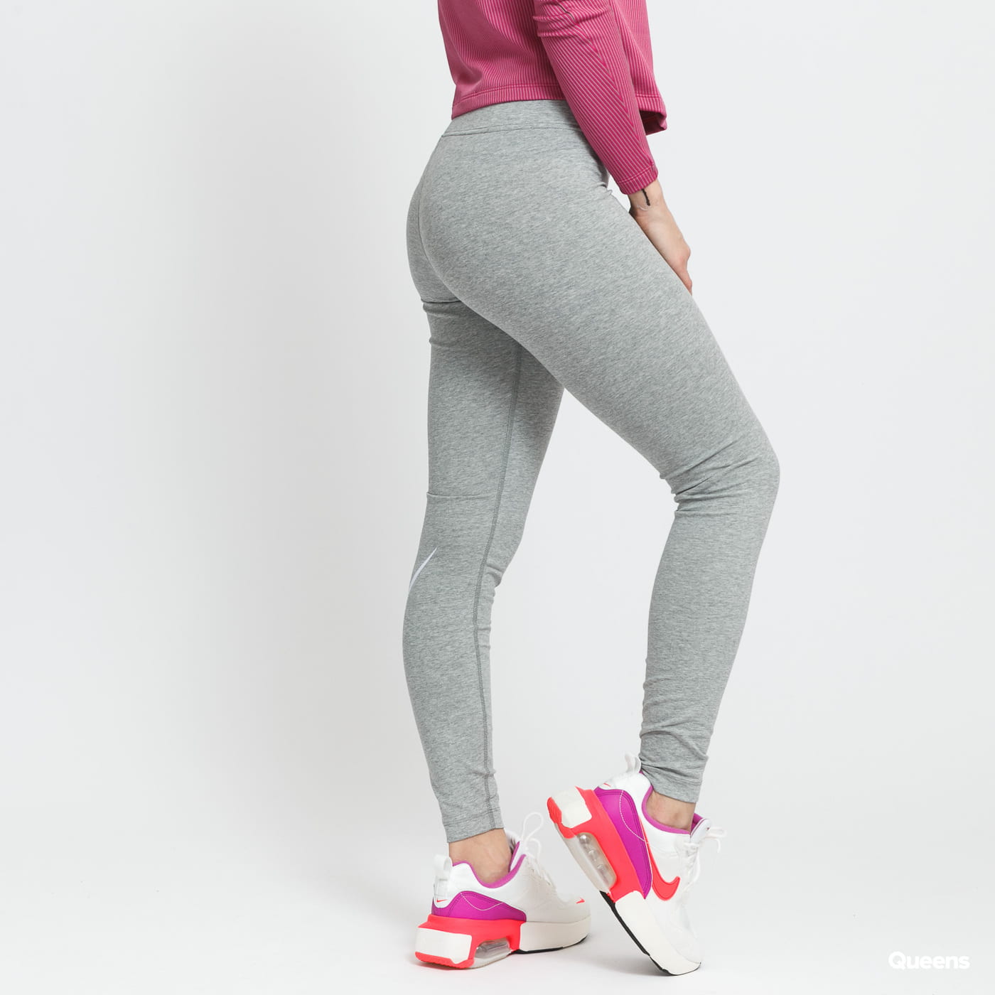 Pajkice Nike NSW Essential GX MR Legging Siva | CZ8530-063, 1