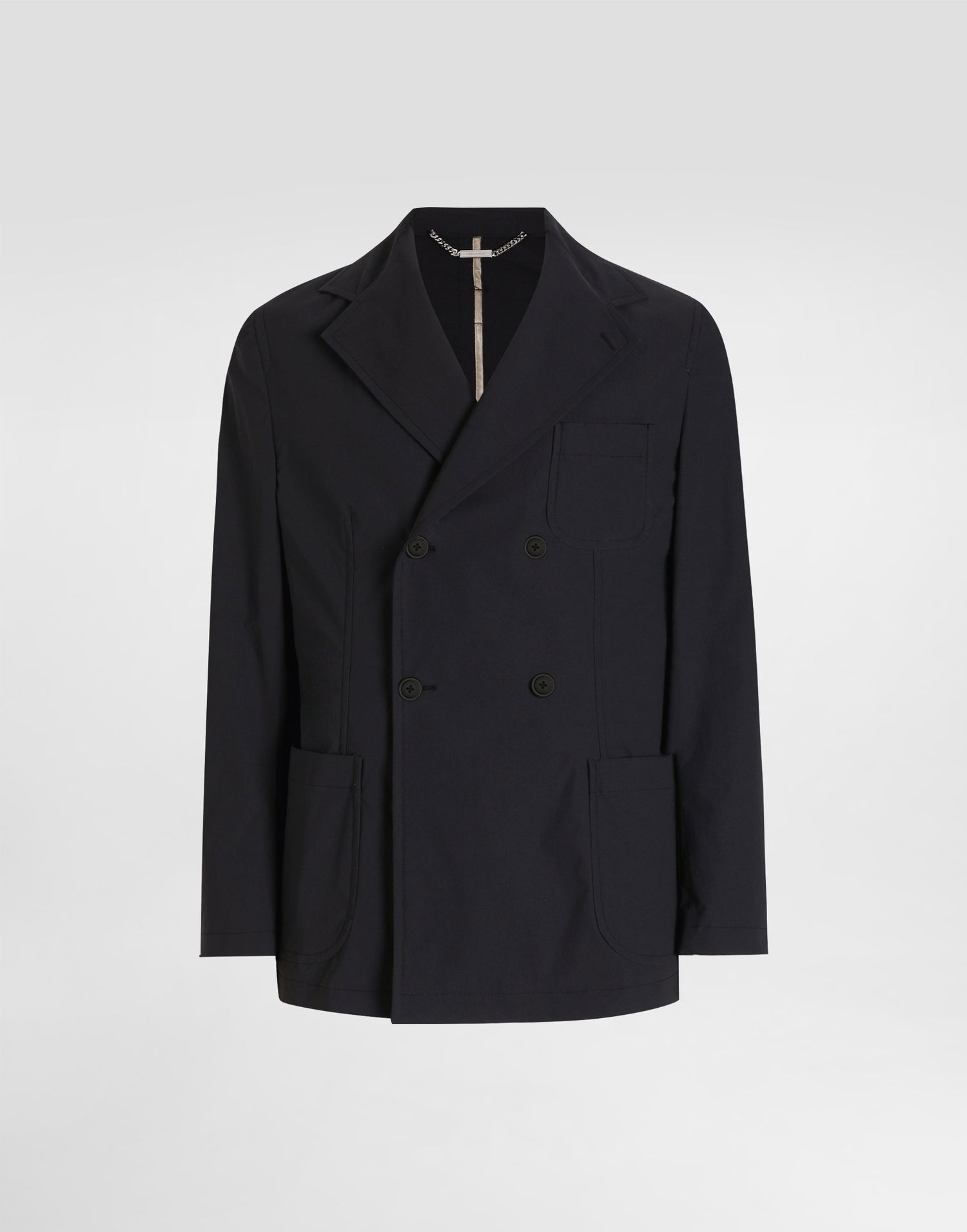 Jakna Dolce & Gabbana Dolce & Gabbana Double-breasted Portofino Canvas Jacket Mornarica | G2VG5TFUUDDN0000, 0
