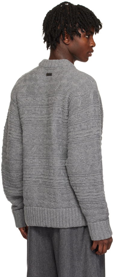 Pleteni pulover ADER ERROR Oversized Sweater Siva | BMADFWKT0305GR, 2