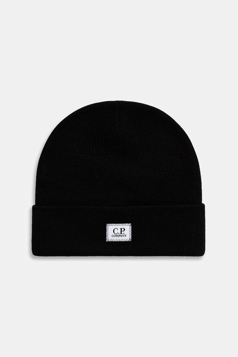 Beanie C.P. Company Wool Beanie Črna | 19CMAC305A005509A