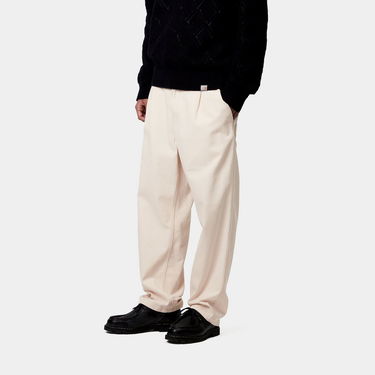 Hlače Carhartt WIP Carhartt WIP Albert Pleated Loose Fit Pants Bež | I034804_9, 2