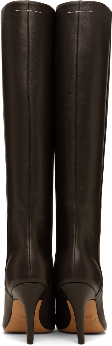 Superge in čevlji Maison Margiela MM6 Maison Margiela Architype Knee-High Boots Črna | S59WW0114 P6783, 4