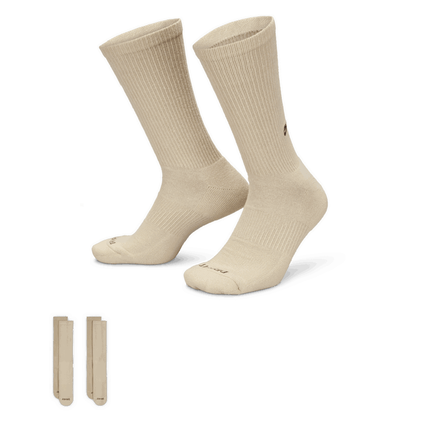 Nogavice Nike Everyday 2pairs Bež | FZ3073-126