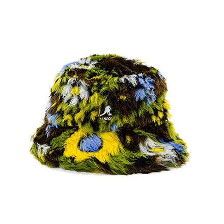 Klobuk Kangol Faux Fur Bucket Hat Večbarvna | K4370-CF901