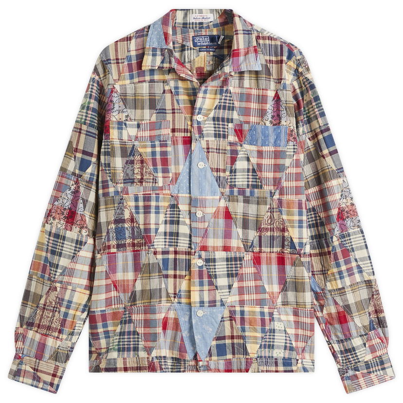 Srajce Polo by Ralph Lauren Ralph Lauren Patchwork Madras Shirt Večbarvna | 710966164001