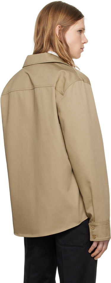 Jakna Courrèges Courrèges Utility Overshirt Bež | 125CCH083PL0178, 2