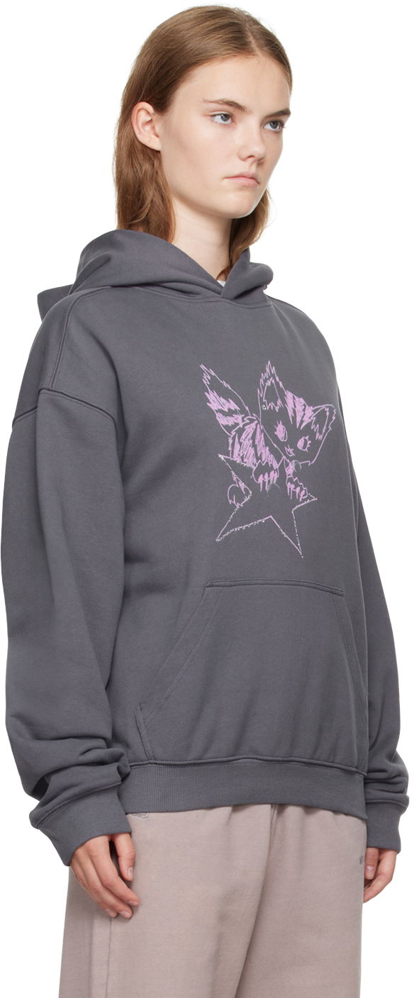 Pulover We11done We11done Monster Fitted Hoodie Siva | WD-TH2-24-832-U-CH, 1