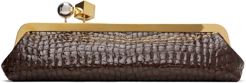 Torbica Jacquemus Jacquemus La Croisière 'The Salon' Clutch Rjava | 25E251BA413-3237