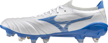 Superge in čevlji Mizuno Morelia Neo IV Beta Made in Japan Mixed SG Bela | p1gc2340-25, 1