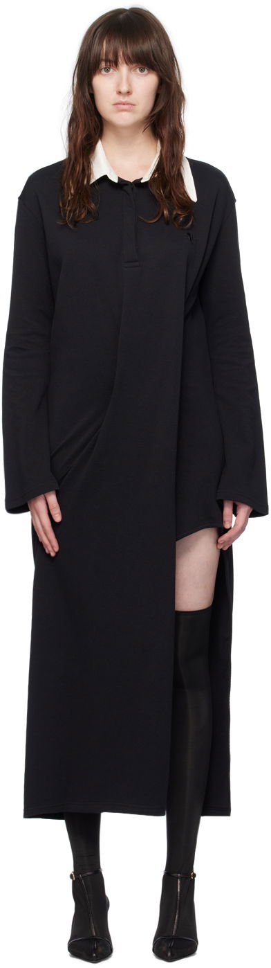 Obleke Courrèges Courrèges Twist Maxi Dress Črna | 224JRO413JS0141