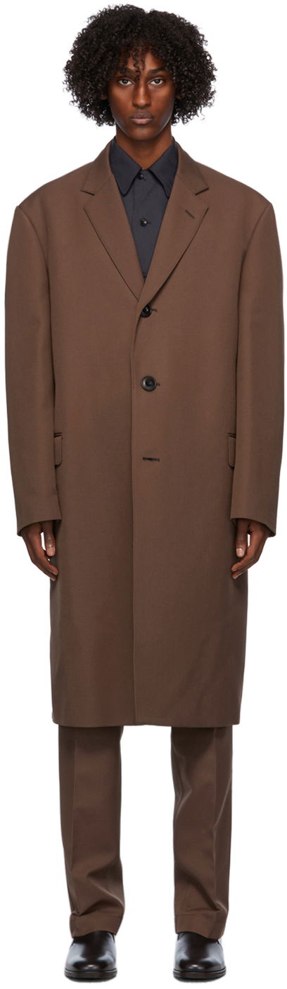 Plašči LEMAIRE Lemaire Suit Coat Rjava | X 203 CO147 LF483