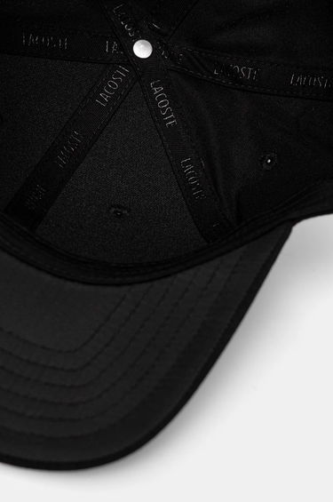 Kapa Lacoste Baseball Cap With Applique Črna | RK0342, 3