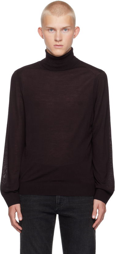 Pleteni pulover Paul Smith Paul Smith Roll Neck Turtleneck Rjava | M1R-565X-M02093-59, 0