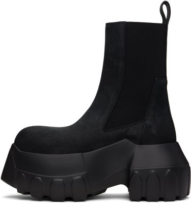 Oblačila Rick Owens Rick Owens Hollywood Beatle Mega Tractor Boots Črna | RP01E7865 LFB, 2