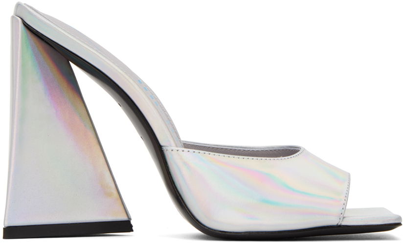 Oblačila The Attico Attico Devon Heeled Sandals Kovinski | 231WS000 L062