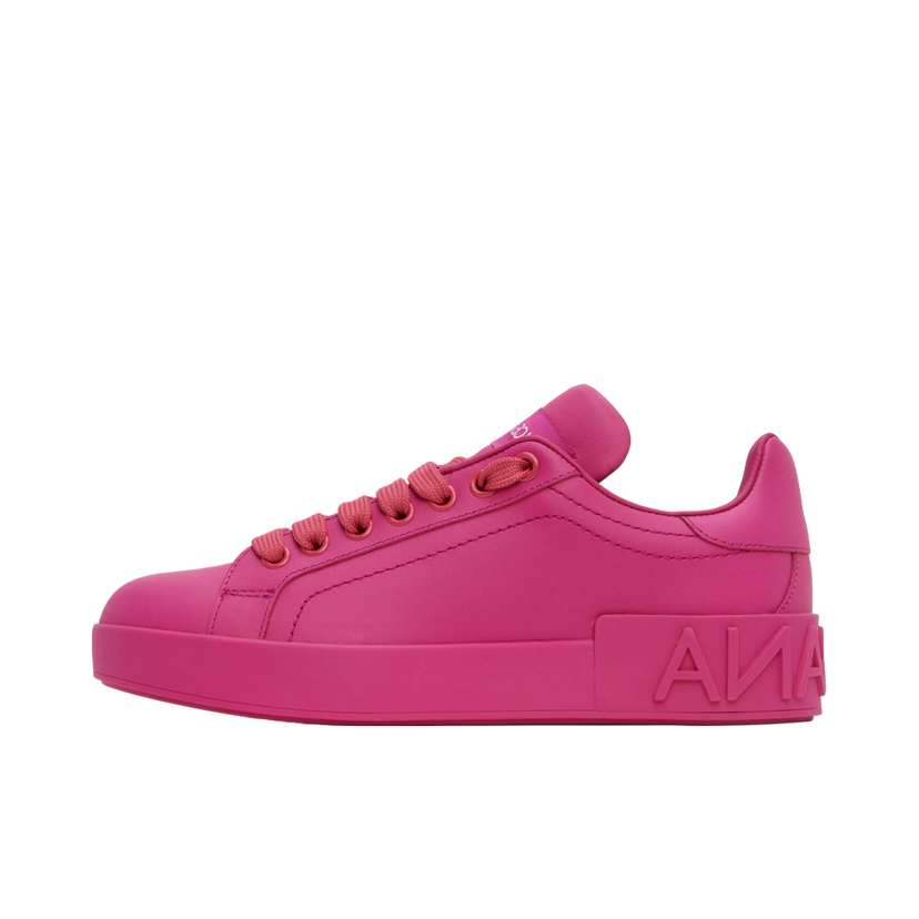 Superge in čevlji Dolce & Gabbana Pink Portofino Sneakers Roza | CK1544 A1065