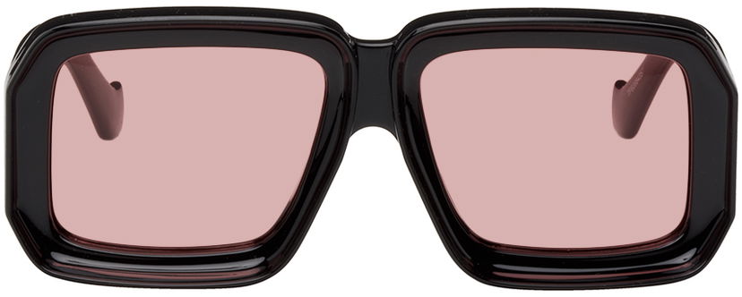 Sončna očala Loewe Black Paula’s Ibiza Dive Sunglasses Črna | LW40064U 192337077180