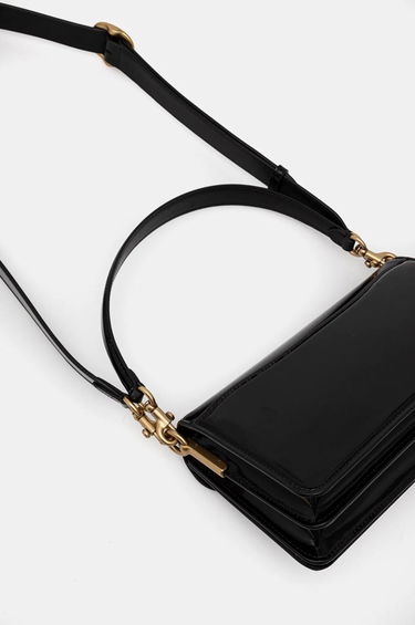 Torba za čez ramo Coach Tabby Shoulder Bag Črna | CW631, 4