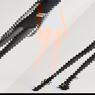 Kratke hlače adidas Performance High-Waisted Knit Shorts Črna | JW7318, 0