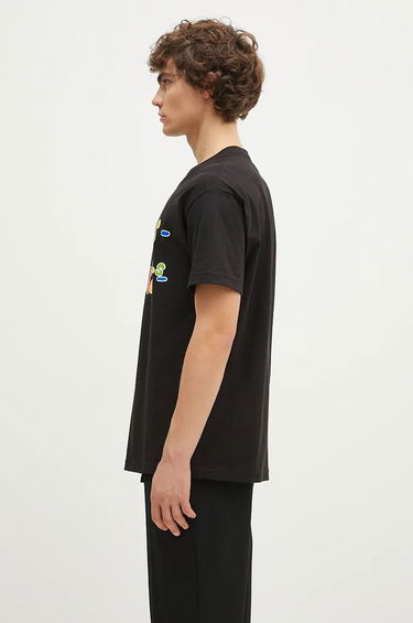 Majica Pleasures T-Shirt With Print Črna | P24F021, 1