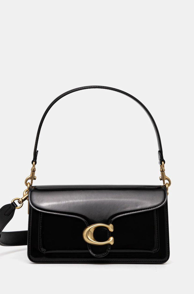 Torba za čez ramo Coach Tabby Shoulder Bag Črna | CW631