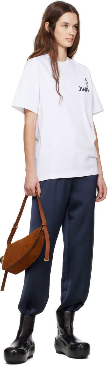 Majica JW Anderson JW Anderson JWA Print T-Shirt Bela | JT0285-PG1510, 3