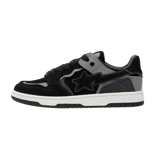 Superge in čevlji BAPE Bape Sk8 Sta 6 M2 "Black" Črna | 001FWK301313MBLK