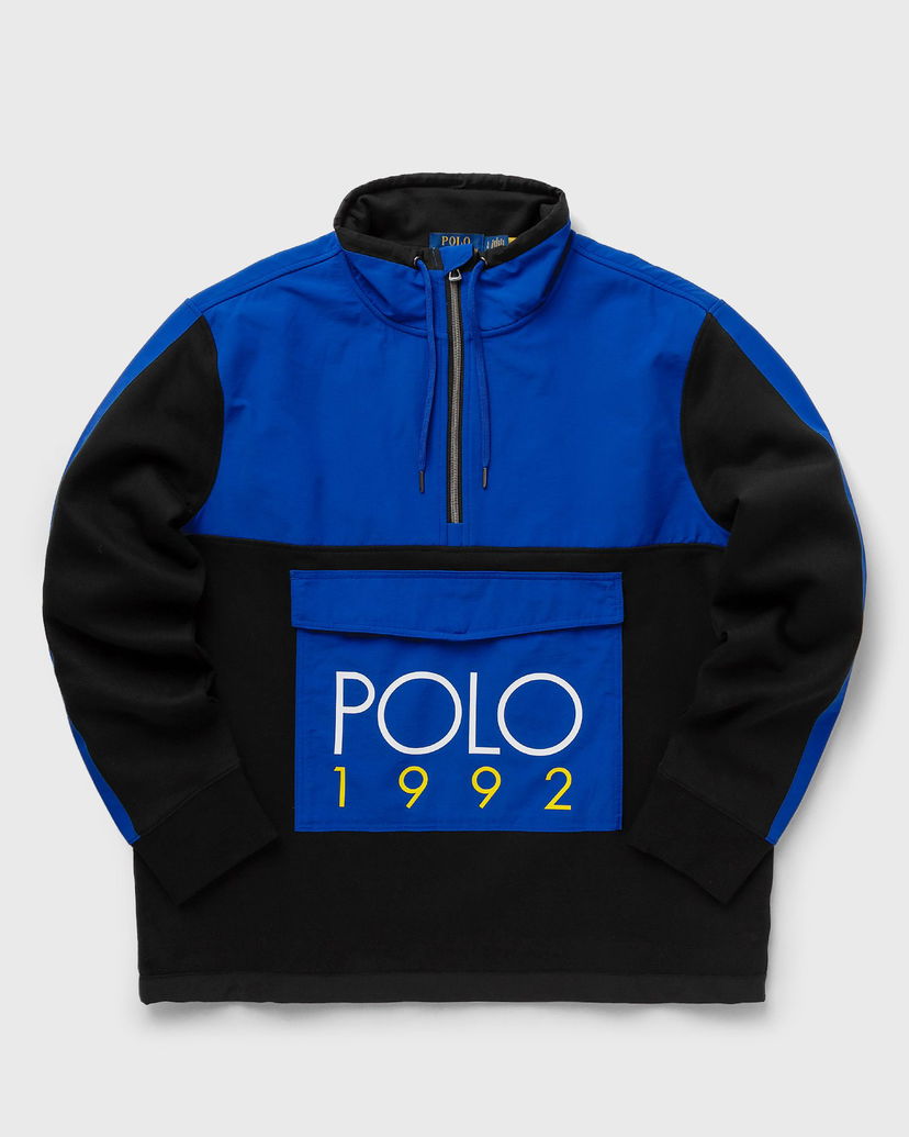 Pulover Polo by Ralph Lauren ZIPMNJKTM3-LONG SLEEVE-HALF ZIP Modra | 710926948001