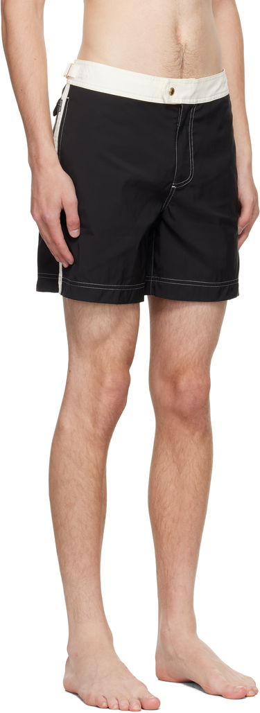 Kopalke Tom Ford TOM FORD Nylon Contrast Swim Shorts Črna | BSS002-FMN067, 1