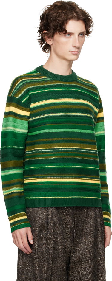 Pleteni pulover JW Anderson JW Anderson Multi Stripe Sweater Večbarvna | KW1432-YN0008, 4