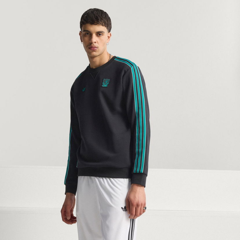 Pulover adidas Performance Liverpool FC Terrace Icons Črna | JW5472