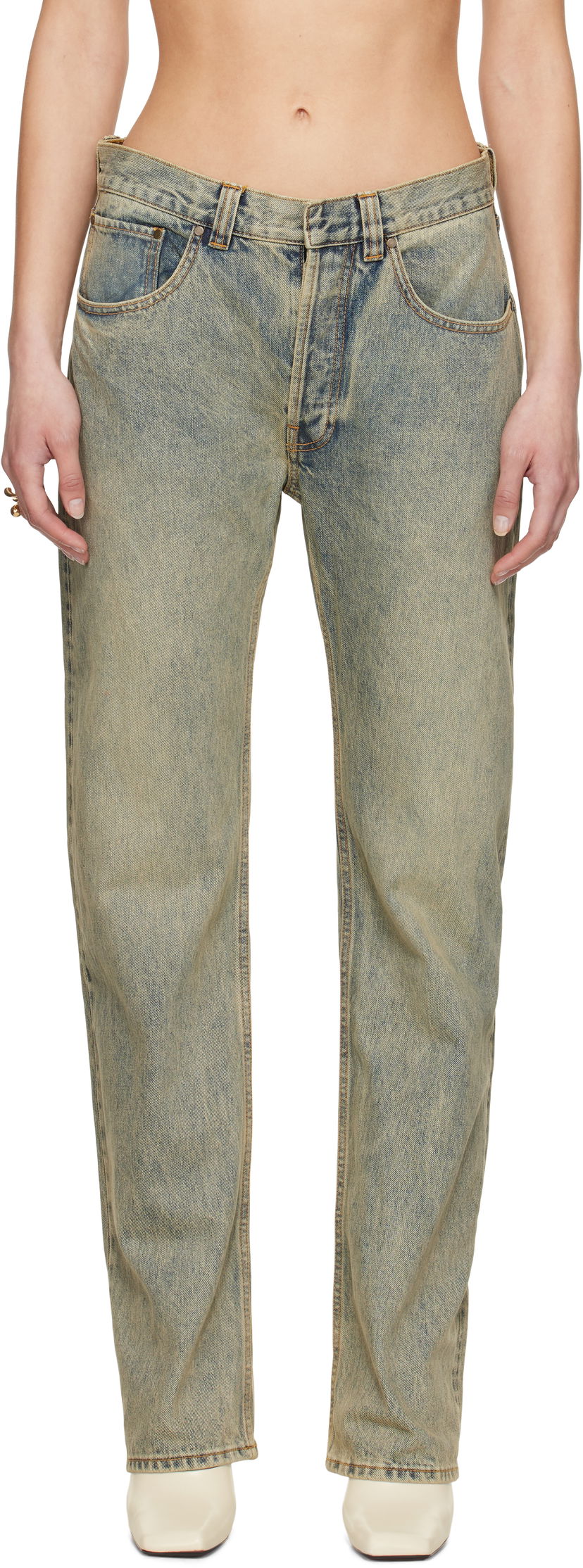 Kavbojke Entire Studios Entire Studios Slem Jeans Modra | ESM-S25-11004-SW