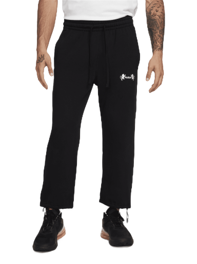 Trenirka Nike LeBron Open Hem Fleece Trousers Črna | FB7127-010
