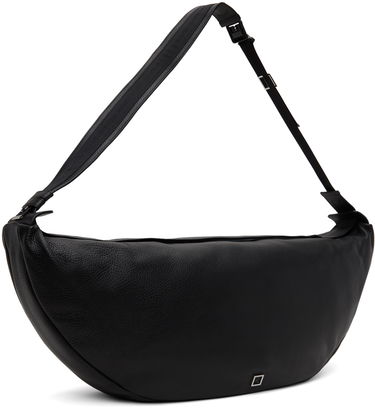 Torbice za okoli pasu WOOYOUNGMI WOOYOUNGMI Large Moon Bag Črna | W241BA14, 2