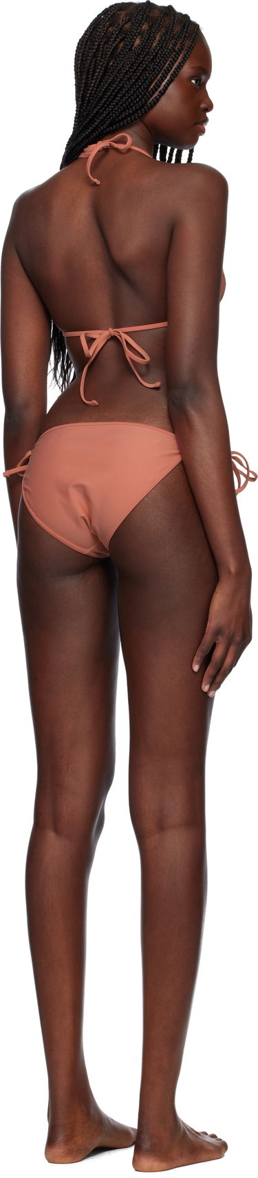 Kopalke MAISON KITSUNÉ Maison Kitsuné Baby Fox Bikini Set Roza | OW03201KQ0001, 2