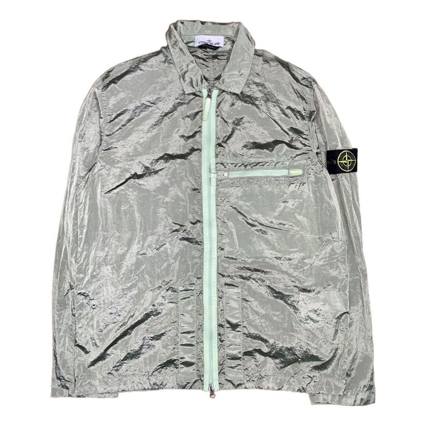 Vetrovka Stone Island Compass Patch Zip Up Jacket Zelena | 781510919-V0052