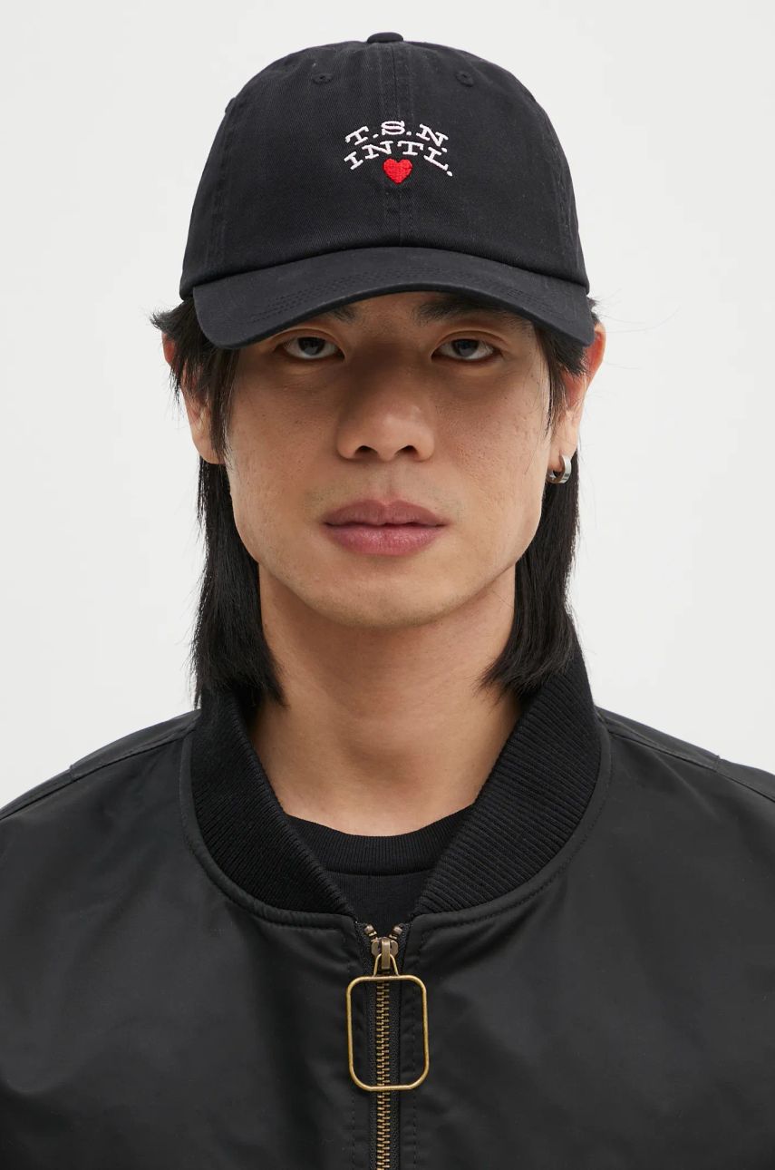 Bomber jakna thisisneverthat thisisneverthat Heart Baseball Cap Črna | TN243WHWBC08, 0